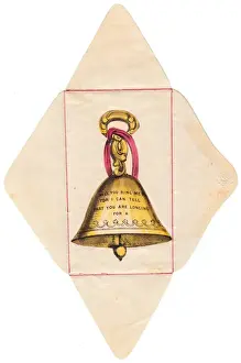 Communicate Prints: Bell on an envelope with a message