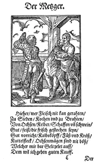 A bell founder, 16th century Germany
