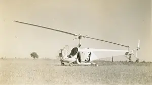 Duster Prints: Bell Model 47B-3, NC142B, crop duster
