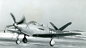 Experimentally Gallery: Bell P-63 Kingcobra fitted experimentally with a butterf?