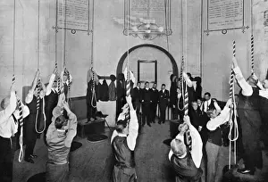 Change Prints: The bell ringers of St Pauls Cathedral, 1903