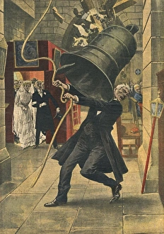 Images Dated 28th August 2012: Bell Ringing Accident