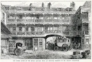 The Bell Sauvage Inn or (or La Belle Sauvage) was a former public house in Ludgate Hill The Bell Sauvage Inn or (or La Belle Sauvage) was a former public house in Ludgate Hill
