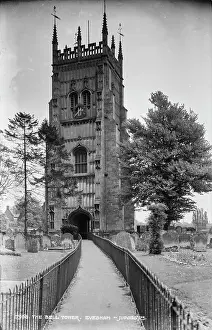 Gravestones Prints: The Bell Tower, Evesham