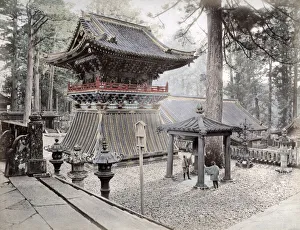 Bell Tower of Nikko Tosho Shrine, Japan, c. 1880 s