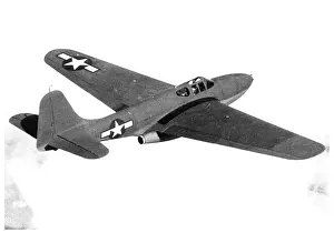 Aviation Images Prints: Bell XP-59A Airacomet
