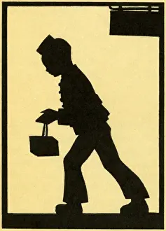 Bellboy Prints: Bellboy in silhouette