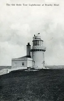 Lighthouse Prints: The Belle Tout Lighthouse - Beachy Head, East Sussex