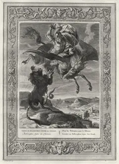 Bellerophon Prints: Bellerophon & Chimaera