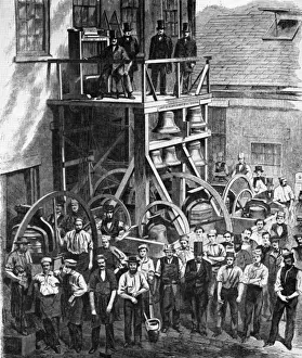 Thirteen Prints: Bells for Christ Church, Boston, Massachusetts