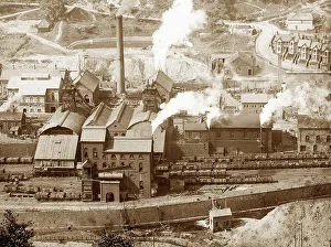Miners Prints: Six Bells Colliery Abertillery Wales early 1900s