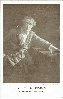 Images Dated 25th August 2016: The Bells, by Leopold Lewis, starring H B Irving