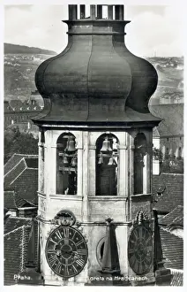New Images From The Grenville Collins Collection Prints: Belltower of Loreta on the Hradschin, Prague, Czech Republic