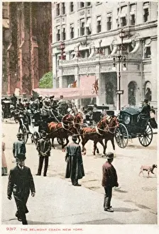 Belmont Prints: The Belmont Coach, New York