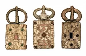 Belt clasp. 6th-7th centuries. Visigothic art