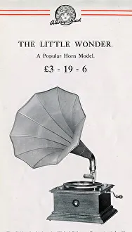Gramophone Prints: Beltona Little Wonder table-top horn Gramophone