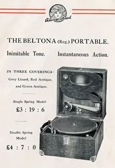 Beltona Portable Gramophone