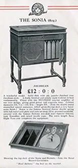 Gramophone Prints: Beltona Sonia cabinet Gramophone