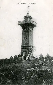 Belvedere Prints: The Belvedere, Kemmel, West Flanders