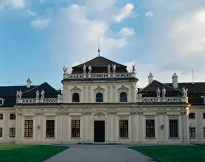 Belvedere Palace (Lower Belvedere)(1714-1716). Facade. Vien
