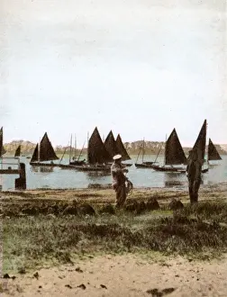 Redwing Prints: Bembridge, Isle of Wight, Hampshire - Redwing Boats