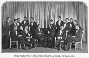 Rendezvous Prints: Ben Bernie and his orchestra, a popular dance