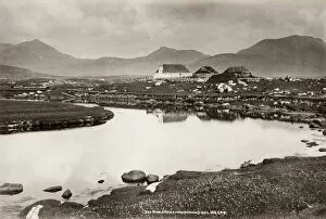 Coastline Collection: Ben More and Helgas from Bornish, South Uist, Scotland