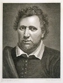 Honthorst Prints: Ben Jonson / Honthorst