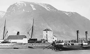 Nevis Prints: Ben Nevis from Corpach Victorian period