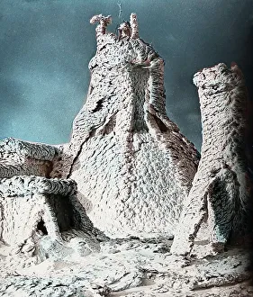 Nevis Prints: Ben Nevis Observatory, Scotland, Victorian period