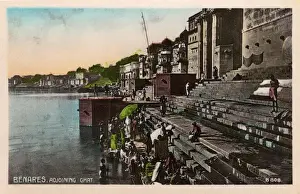 Benares, India - Riverside Ghat