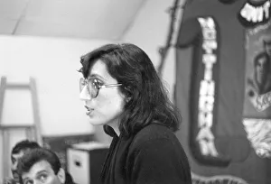 2007 Prints: Benazir Bhutto addressing a public meeting