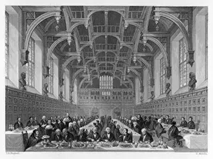 Busts Prints: Benchers Taking Commons