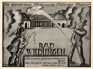 The benefits of taking the water at Bad Wildungen, Germany The benefits of taking the water at Bad Wildungen, Germany