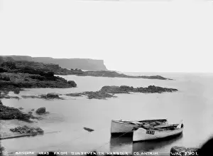 Headland Prints: Bengore Head from Dunseverick Harbour, Co. Antrim