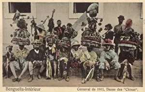 Outlandish Prints: Benguella, Congo - Carnival - Dance of the Chinas