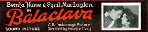 Balaclava Prints: Benita Hume and Cyril MacLaglen in Balaclava