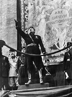 Images Dated 3rd May 2012: Benito Mussolini
