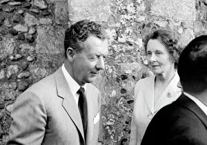 Benjamin Collection: Benjamin Britten and Fidelity Countess of Cranbrook