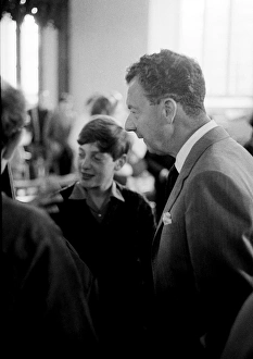 Aldeburgh Gallery: Benjamin Britten at rehearsal of St Nicholas 1963
