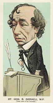 1804 Collection: Benjamin Disraeli / Sketch