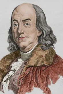 Founding Prints: Benjamin Franklin - American scientist, inventor, politician