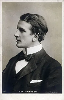 Hollywood Prints: Benjamin Webster - English Actor