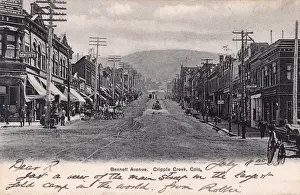 Cripple Prints: Bennett Avenue, Cripple Creek, Colorado, USA