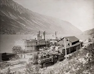 Steamboat Prints: Bennett Lake, White Pass & Yukon Railway, Canada