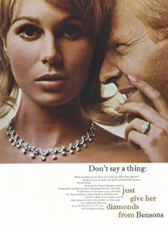 London Life Magazine Gallery: Bensons jewellery advert featuring Joanna Lumley