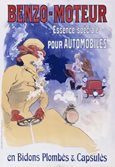 Petroleum Prints: Benzo-Moteur advertising poster