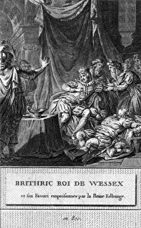 Images Dated 20th July 2011: Beorhtric of Wessex is poisoned