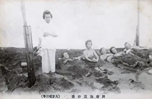 Beppu - Sand Baths at the Hot Springs