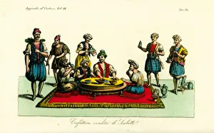 Tunisia Gallery: Berber costumes of Tunisia, 1828